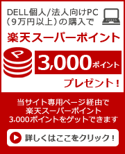 �y�V�X�[�p�[�|�C���g3,000�|�C���g�v���[���g�L�����y�[��