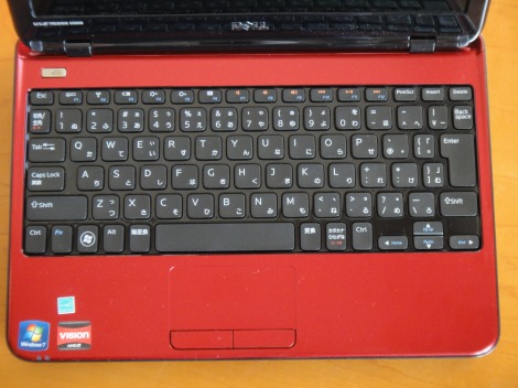 Inspiron M102z�L�[�{�[�h