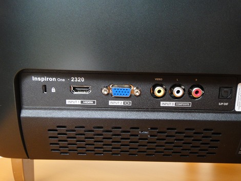 Inspiron One 2320�w�ʕ�