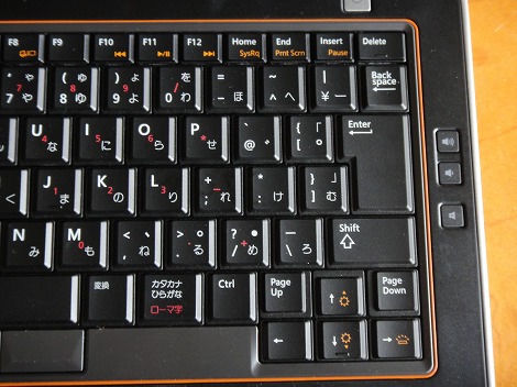 Latitude E6320�L�[�{�[�h