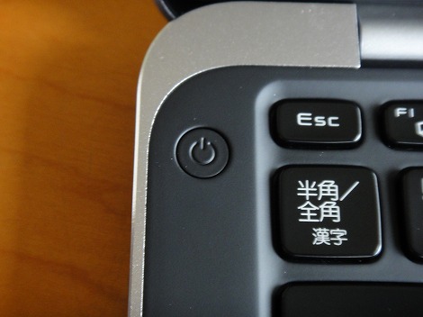 XPS 13�d���{�^��