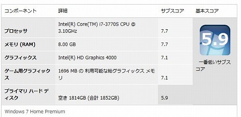 XPS One 27 Windows�G�N�X�y���G���X�C���f�b�N�X